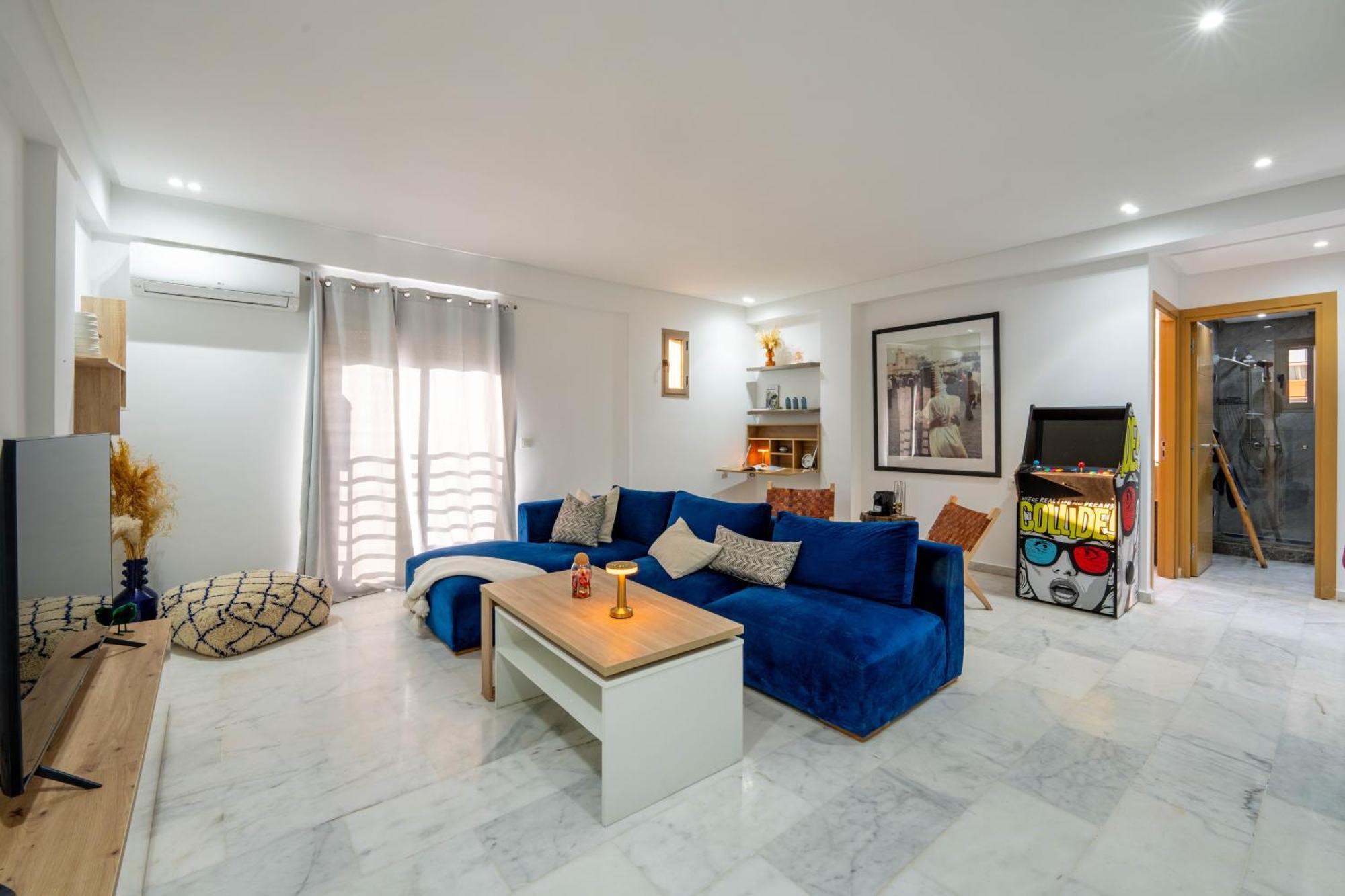 Апартаменти New ! Unique Equipped Flat In The Heart Of Marrakech Марракеш Екстер'єр фото