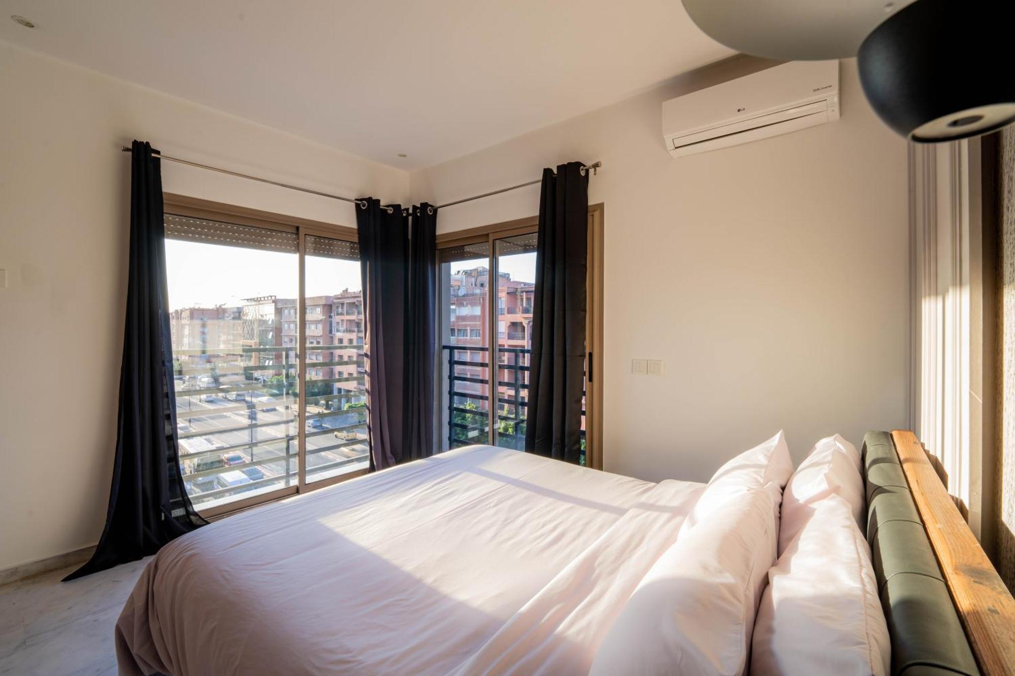 Апартаменти New ! Unique Equipped Flat In The Heart Of Marrakech Марракеш Екстер'єр фото