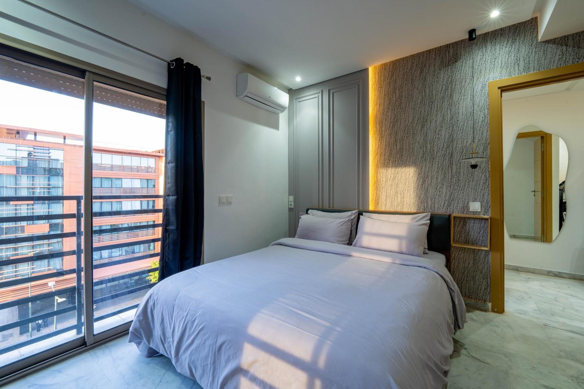 Апартаменти New ! Unique Equipped Flat In The Heart Of Marrakech Марракеш Екстер'єр фото